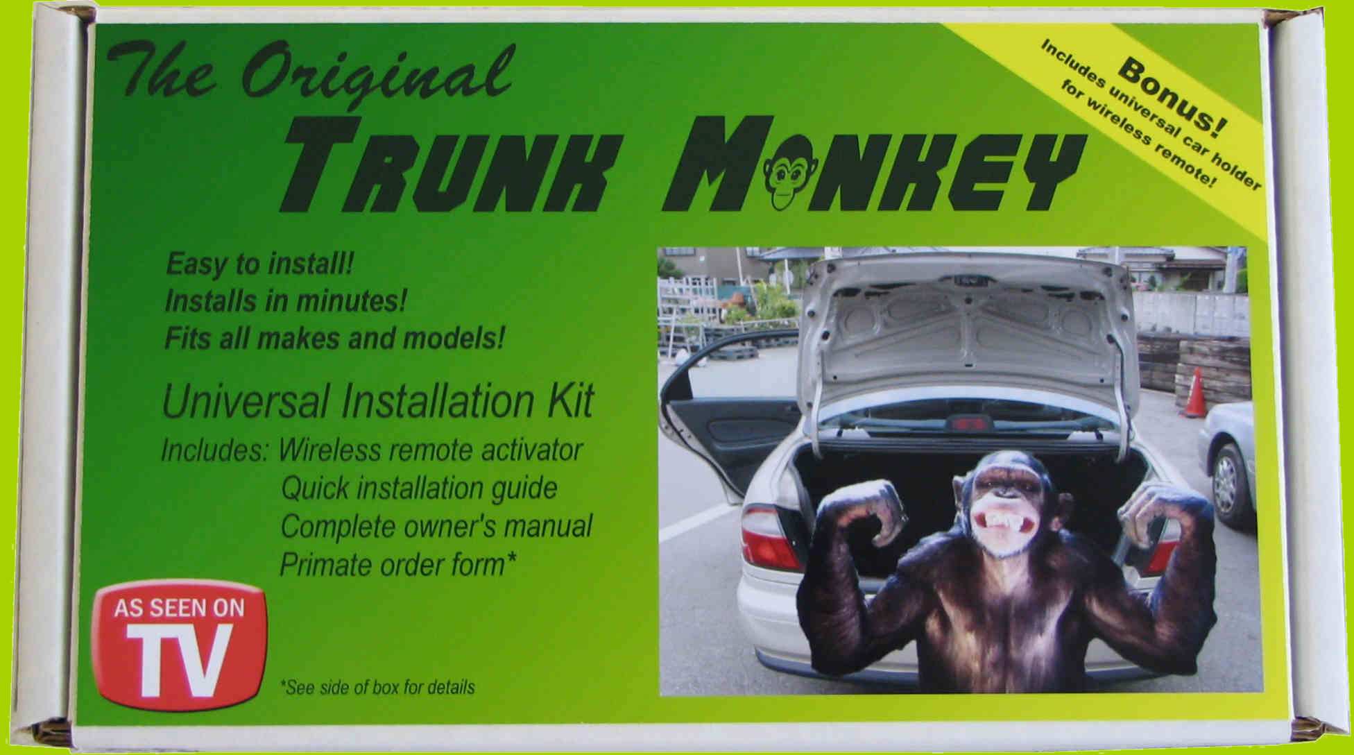 Trunk Monkey The Product
